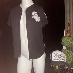 Men's Black Sox Baseball Jersey